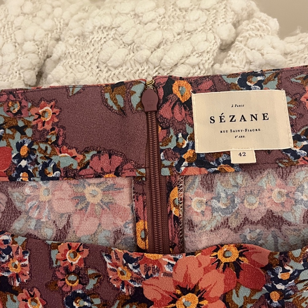 Sezane Tabata midi skirt - Picture 4 of 12